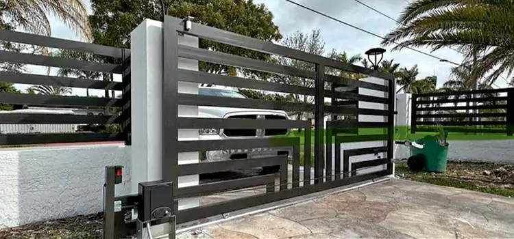 Automatic Driveway Gate Installation Ives Estates
