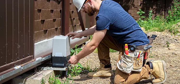 Electric Driveway Gate Installation Ives Estates