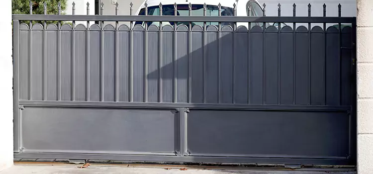 Metal Driveway Gate Installation Ives Estates