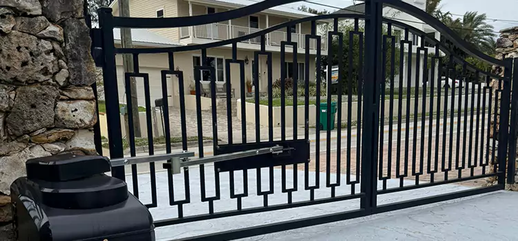 Swing Gate Opener with Keypad Ives Estates